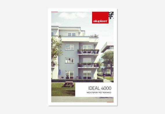 aluplast IDEAL 4000 system product brochure (PL 03-2020)