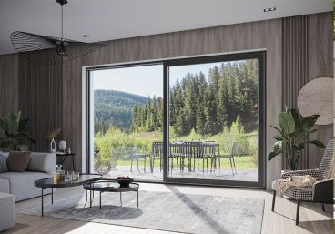 aluplast - drzwi tarasowe - optymalne połączenie  domu z ogrodem