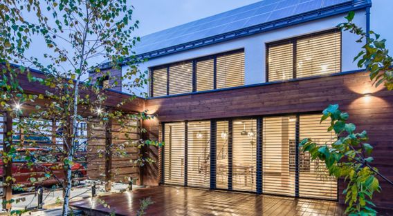 Zeroenergetyczny dom pasywny w standardzie passive house plus
